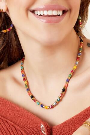 Necklace crystal multicolour h5 Picture3